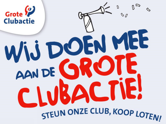 Grote Clubactie: help jij ons naar een recordopbrengst?